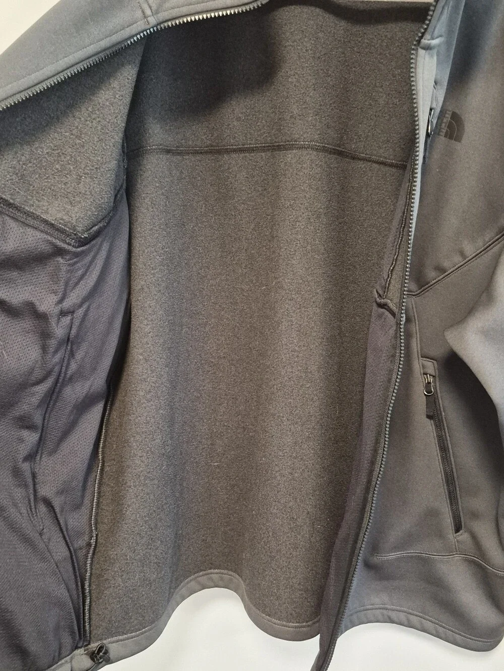 The North Face Apex Risor Softshell Jacket Coat Charcoal Grey Men's Size XXXL